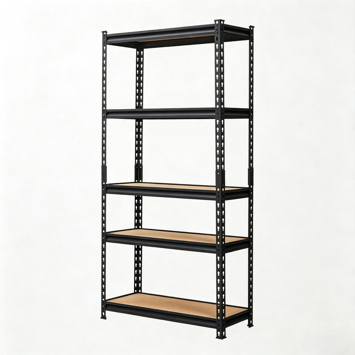 Tacleekii 5 Tiers Garage Shelving Adjustable Storage Shelves 2000Lbs Capacity Heavy Duty Garage Storage Metal Storage Shelves For Basement,Warehouse,Pantry
