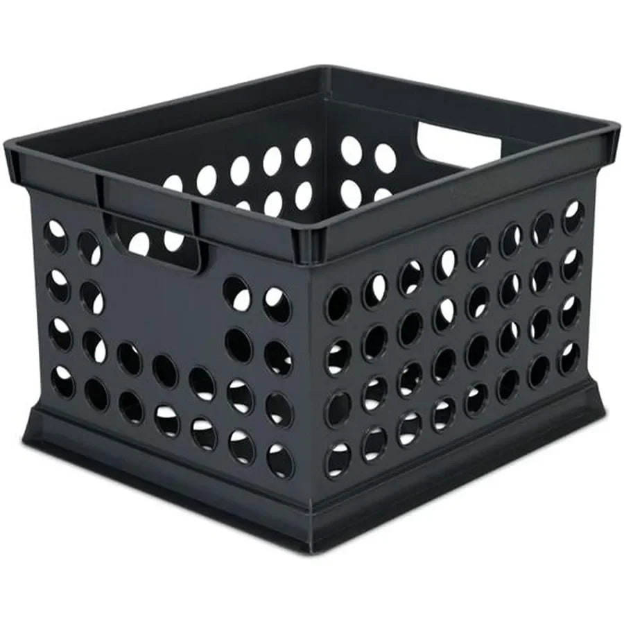 Storage Crate Bin File Organizer for Home and Office